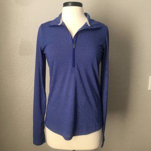 Women's UA Threadborne Heat Gear ½ Zip, Size M